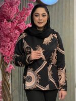 شومیز زنانه مدل یک طرفه - تصویر 6