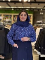 شومیز دامن زنانه مدل گلبرگ - تصویر 4