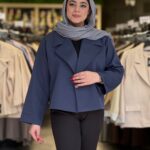 کراپ کت مدل تک دکمه