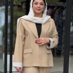 کت شلوار زنانه مدل آوینا