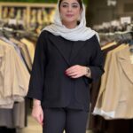 کت زنانه مدل هانده آستین باز