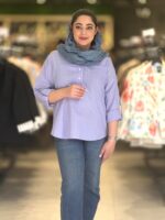 شومیز زنانه مدل آسمان - تصویر 2