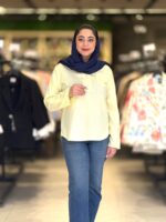 شومیز زنانه مدل آسمان - تصویر 6