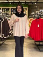 شومیز یقه هفت سه دکمه - تصویر 11