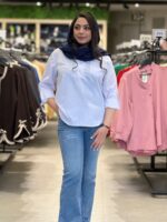 شومیز زنانه مدل آسمان - تصویر 9