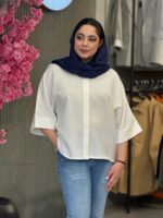شومیز زنانه مدل سپید - تصویر 2