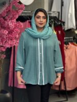 شومیز زنانه جلو مغزی - تصویر 10