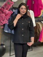 شومیز جیب بندی لینن - تصویر 3