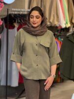 شومیز زنانه مدل بیتا - تصویر 9