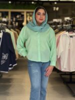 شومیز زنانه مدل پاستیل نیو - تصویر 6