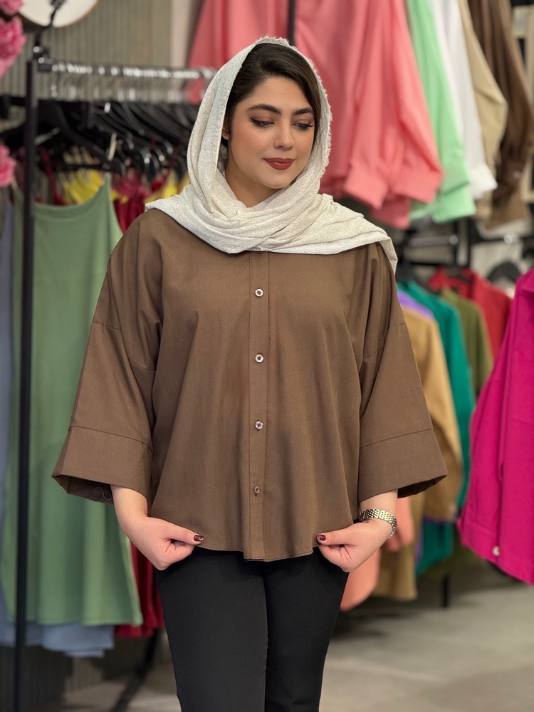IMG_20260505_205228_932 شومیز زنانه مدل چاکلت - تصویر 1