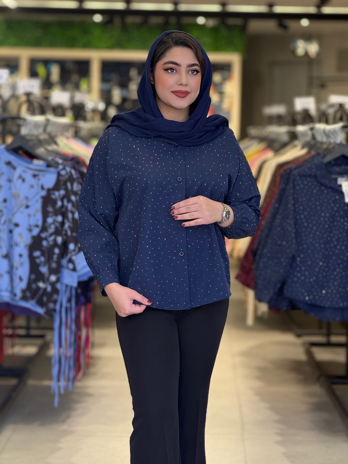IMG_20260510_081854 شومیز زنانه مدل خاتون - تصویر 1