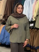 شومیز زنانه مدل گلرو - تصویر 9
