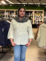 شومیز زنانه مدل جیب بندی - تصویر 10