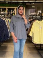 شومیز زنانه مدل جیب بندی - تصویر 11