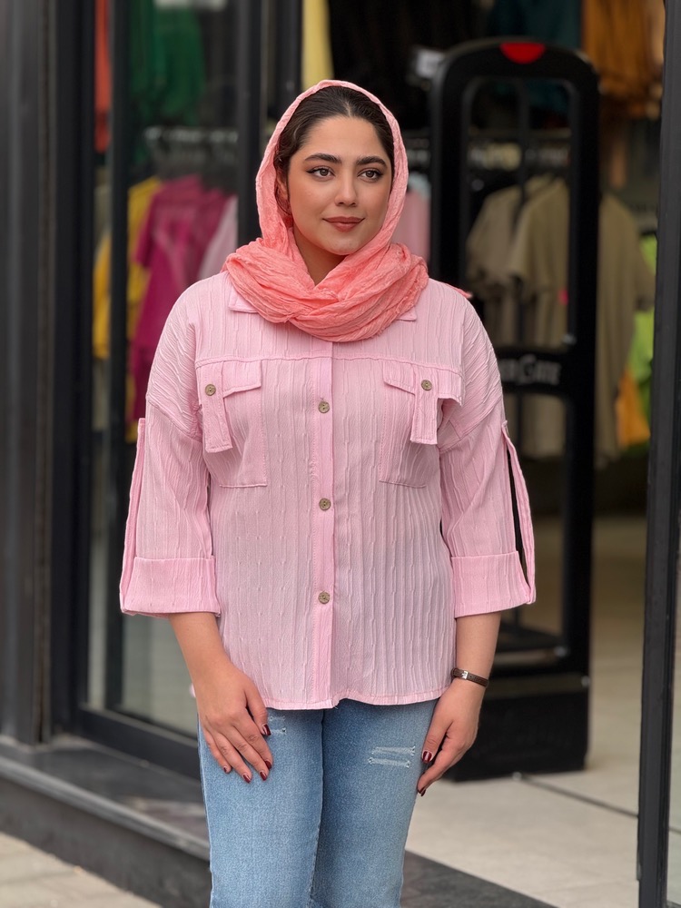 IMG_20260513_164617_961 شومیز زنانه مدل جیب بندی - تصویر 1