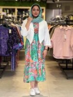 پیراهن کت زنانه مدل گلشیفته - تصویر 5
