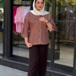 شومیز شلوار زنانه مدل مهسون