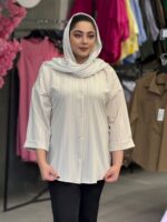 شومیز زنانه مدل تینا دارنهال - تصویر 8