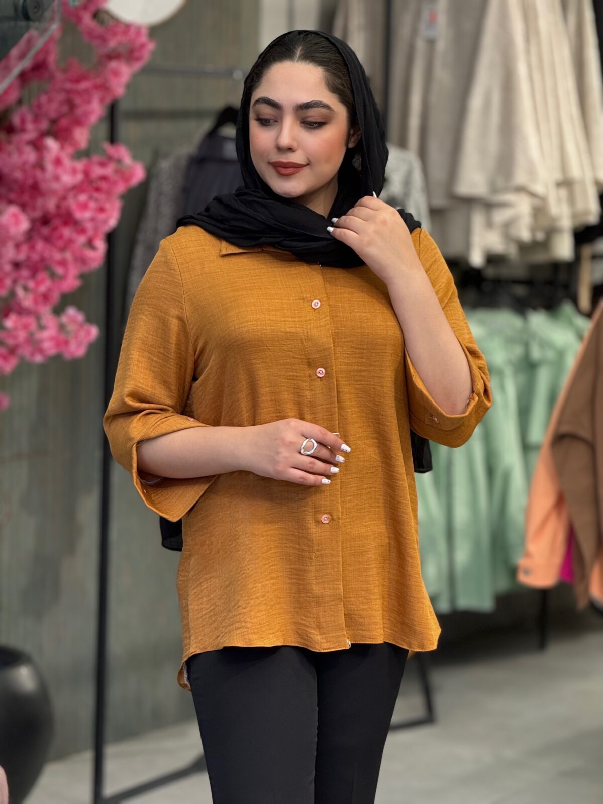 شومیز زنانه مدل یاسی - تصویر 11