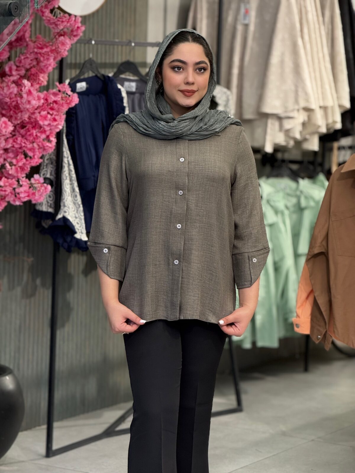 شومیز زنانه مدل یاسی - تصویر 5