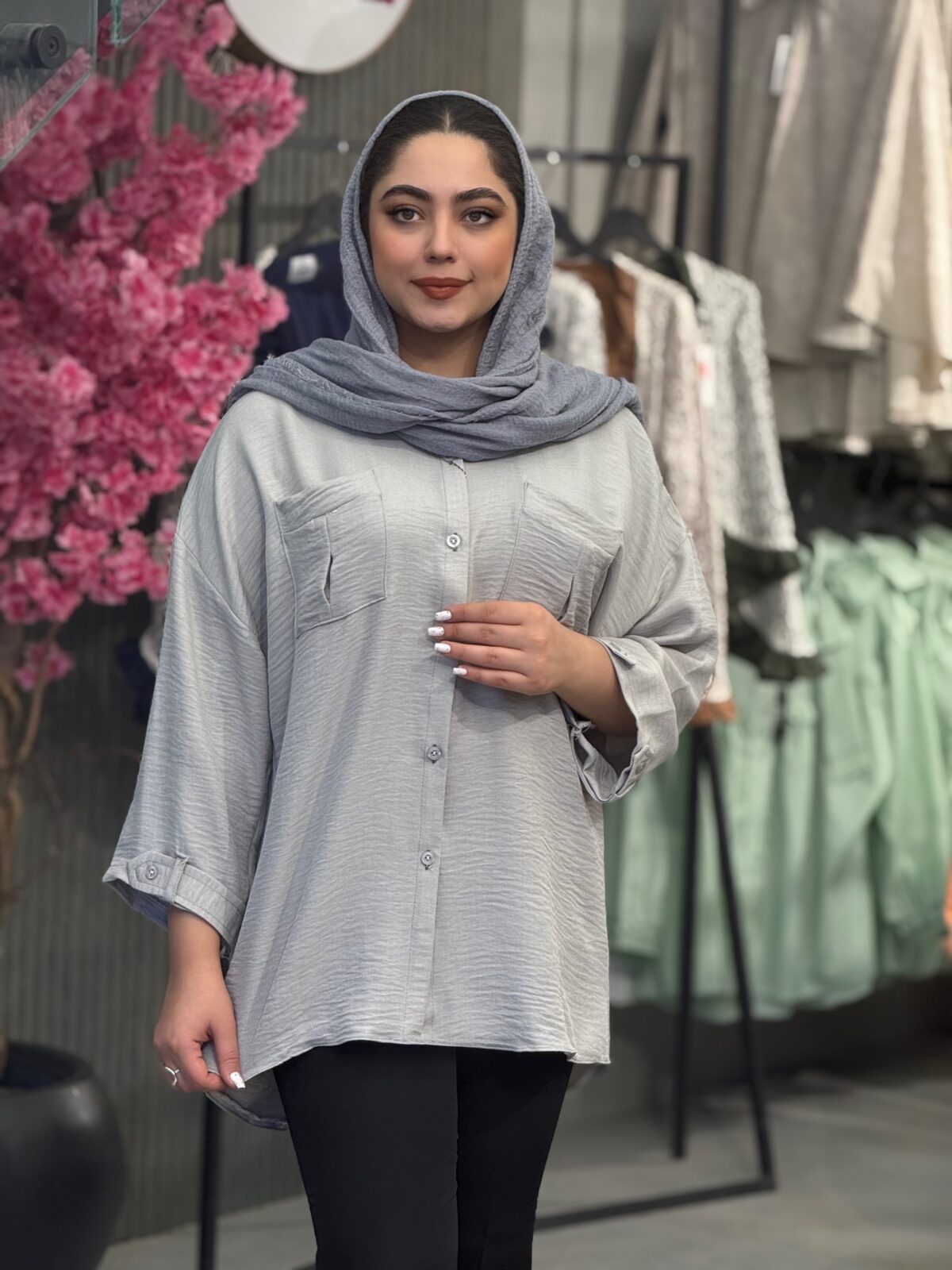 شومیز زنانه مدل آوا - تصویر 10