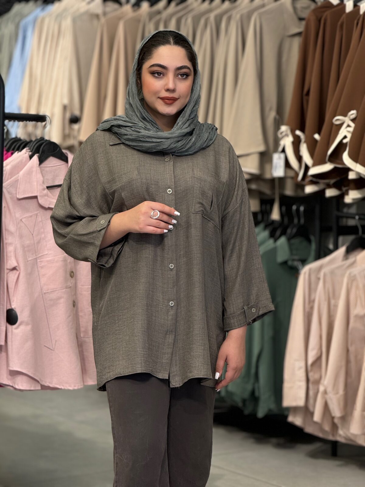 شومیز زنانه مدل آوا - تصویر 8