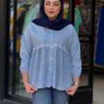 شومیز زنانه مدل ولگا