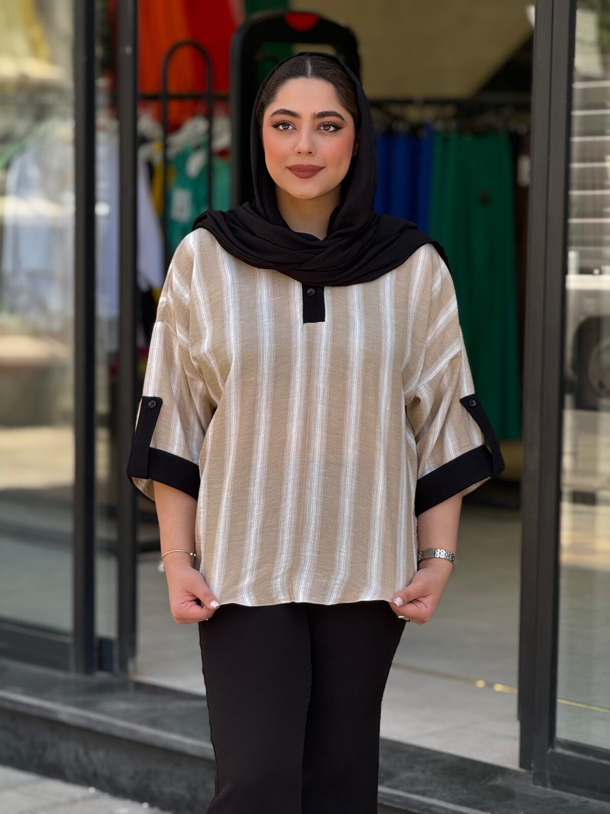 شومیز زنانه مدل نیکان - تصویر 2