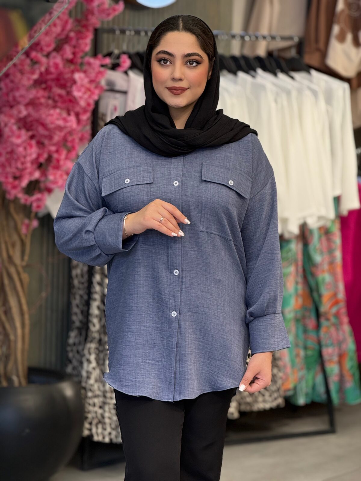 شومیز زنانه مدل لنا - تصویر 9