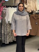 شومیز زنانه مدل گلی - تصویر 6
