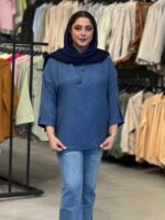 شومیز زنانه مدل گلی
