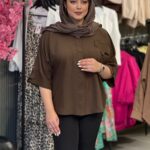 شومیز زنانه مدل آفرینش