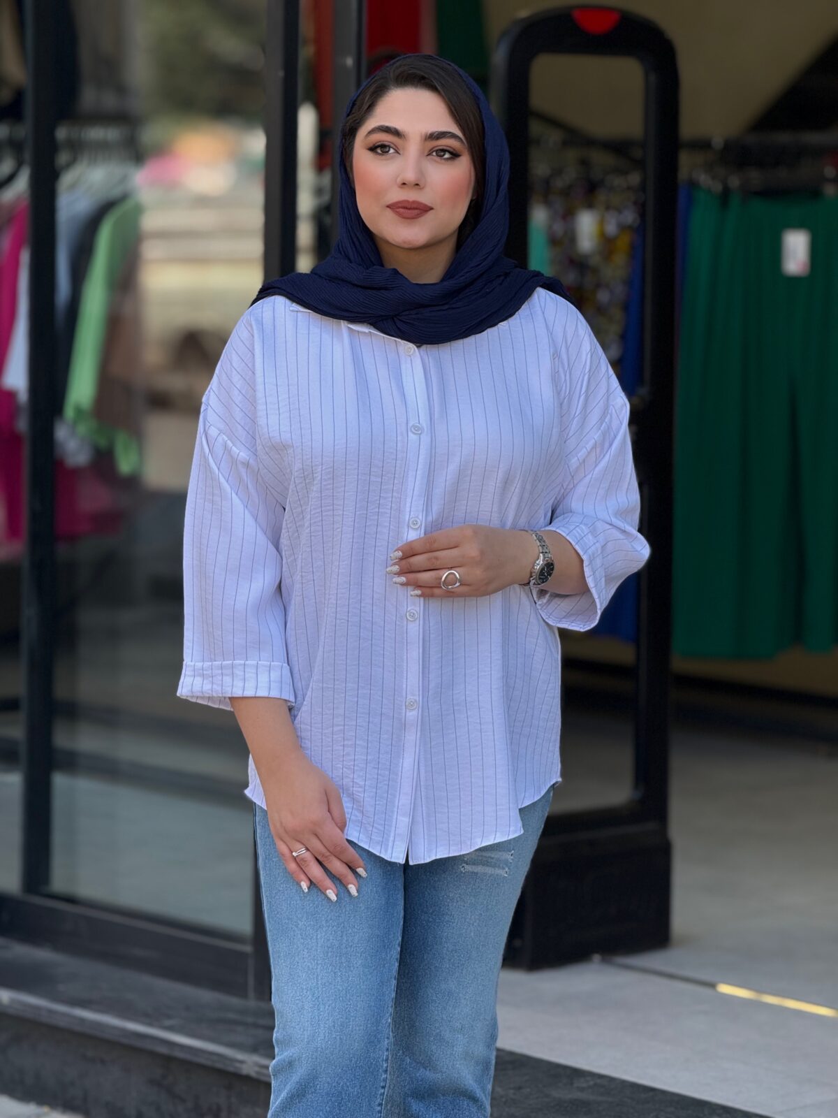 شومیز زنانه مدل تینا نیو - تصویر 6