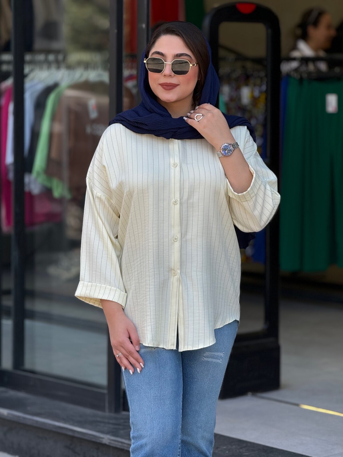 شومیز زنانه مدل تینا نیو - تصویر 4