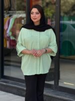 شومیز زنانه مدل خفاشی - تصویر 9