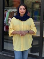 شومیز زنانه مدل خفاشی - تصویر 4