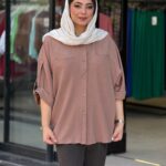 شومیز زنانه مدل خفاشی