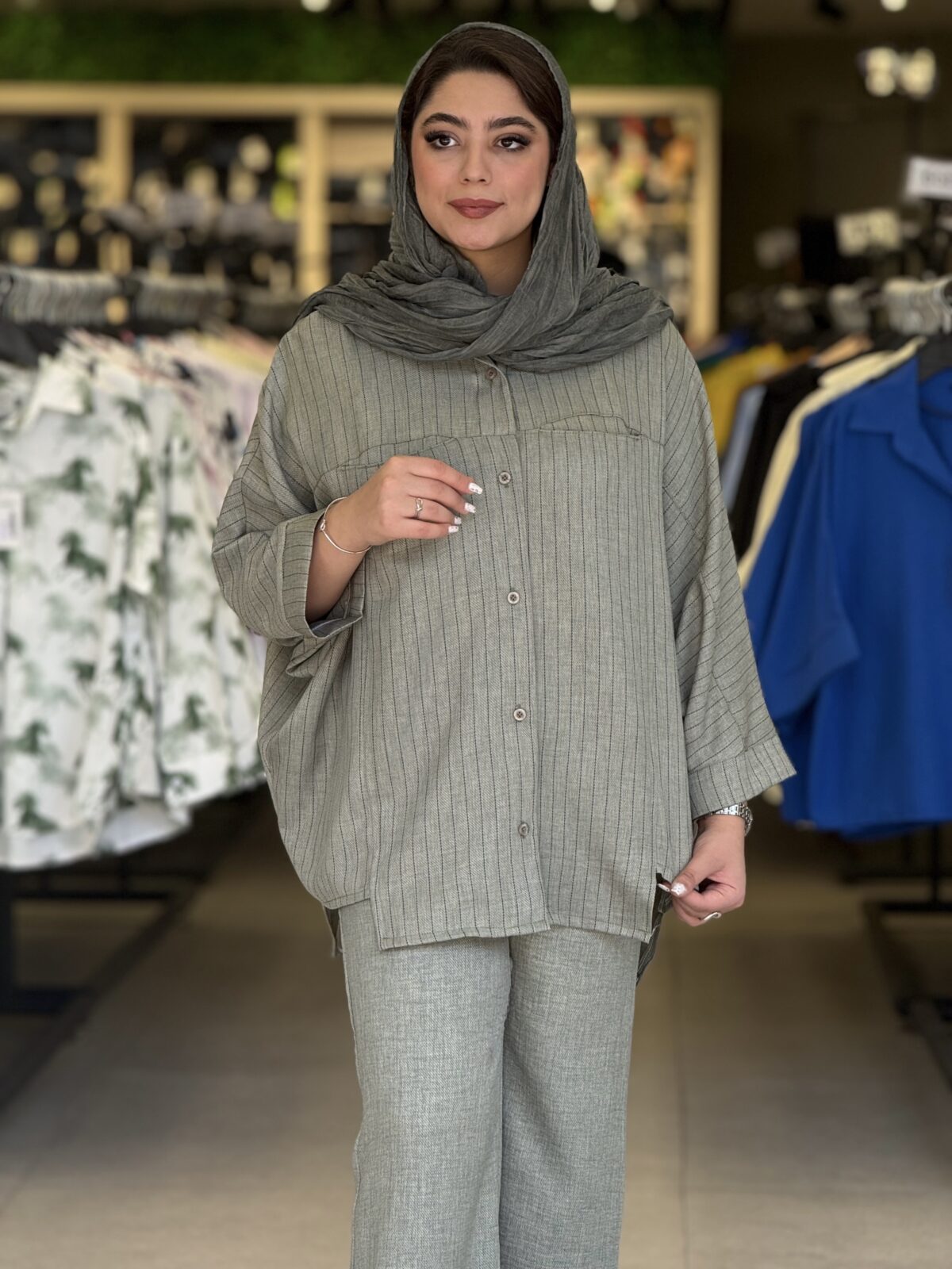 شومیز شلوار زنانه مدل رستا - تصویر 5