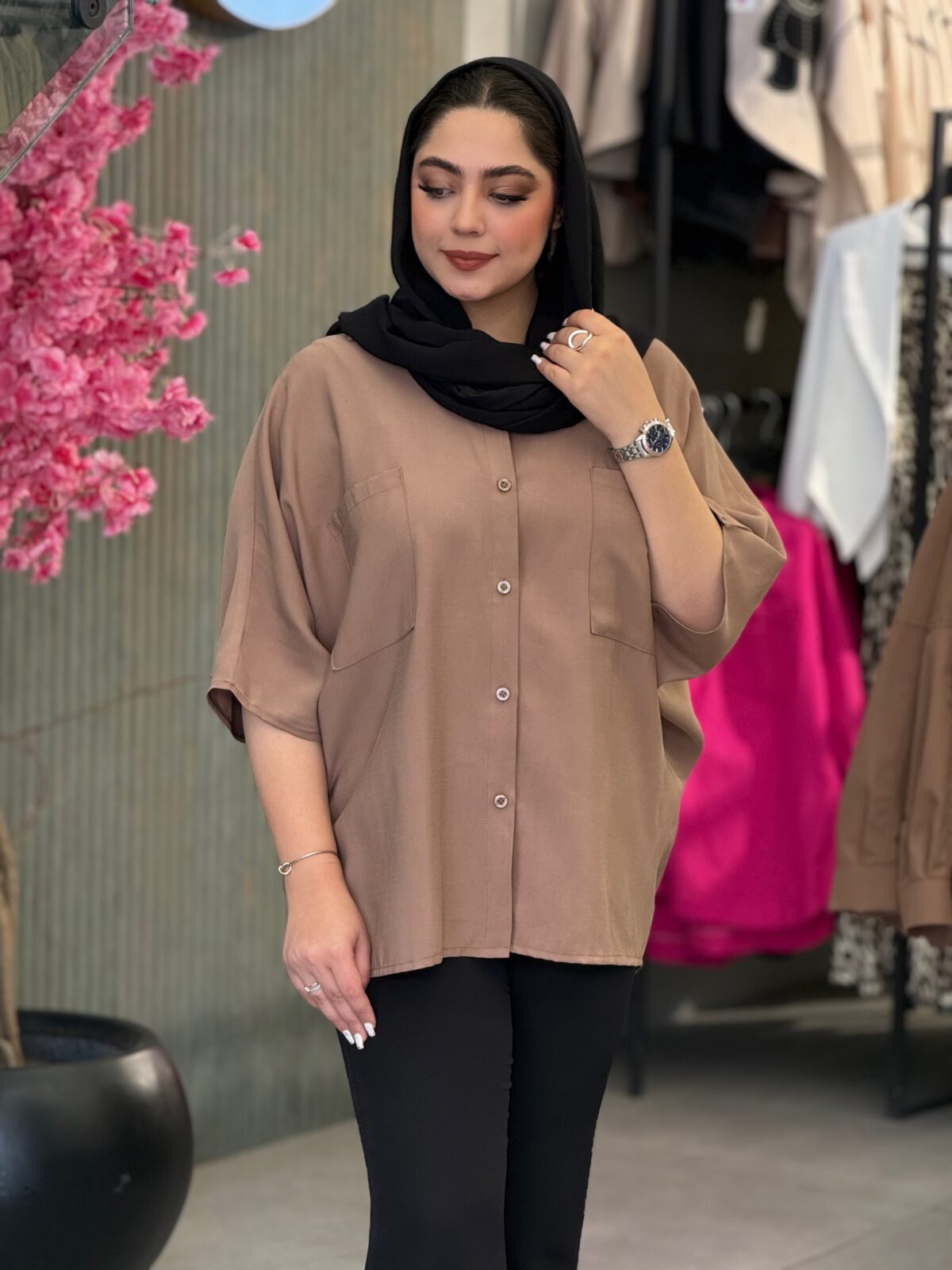 شومیز زنانه مدل لیندا - تصویر 4