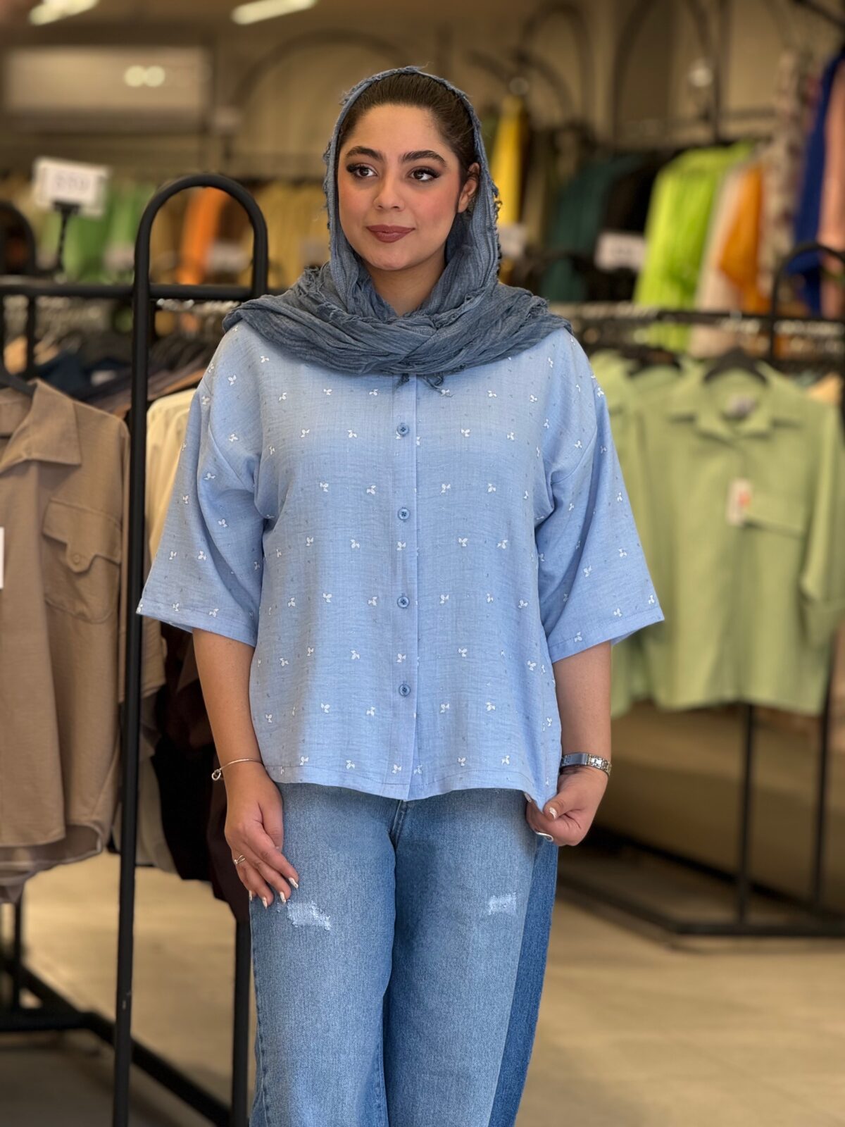 شومیز زنانه مدل رعنا نیو - تصویر 13