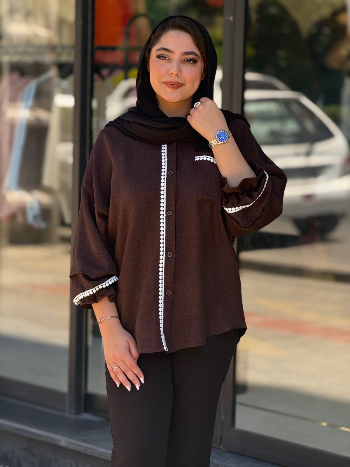 شومیز زنانه مدل ویدا - تصویر 5