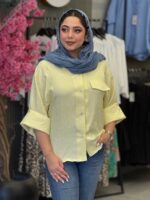 شومیز زنانه مدل بیتا گلی - تصویر 6