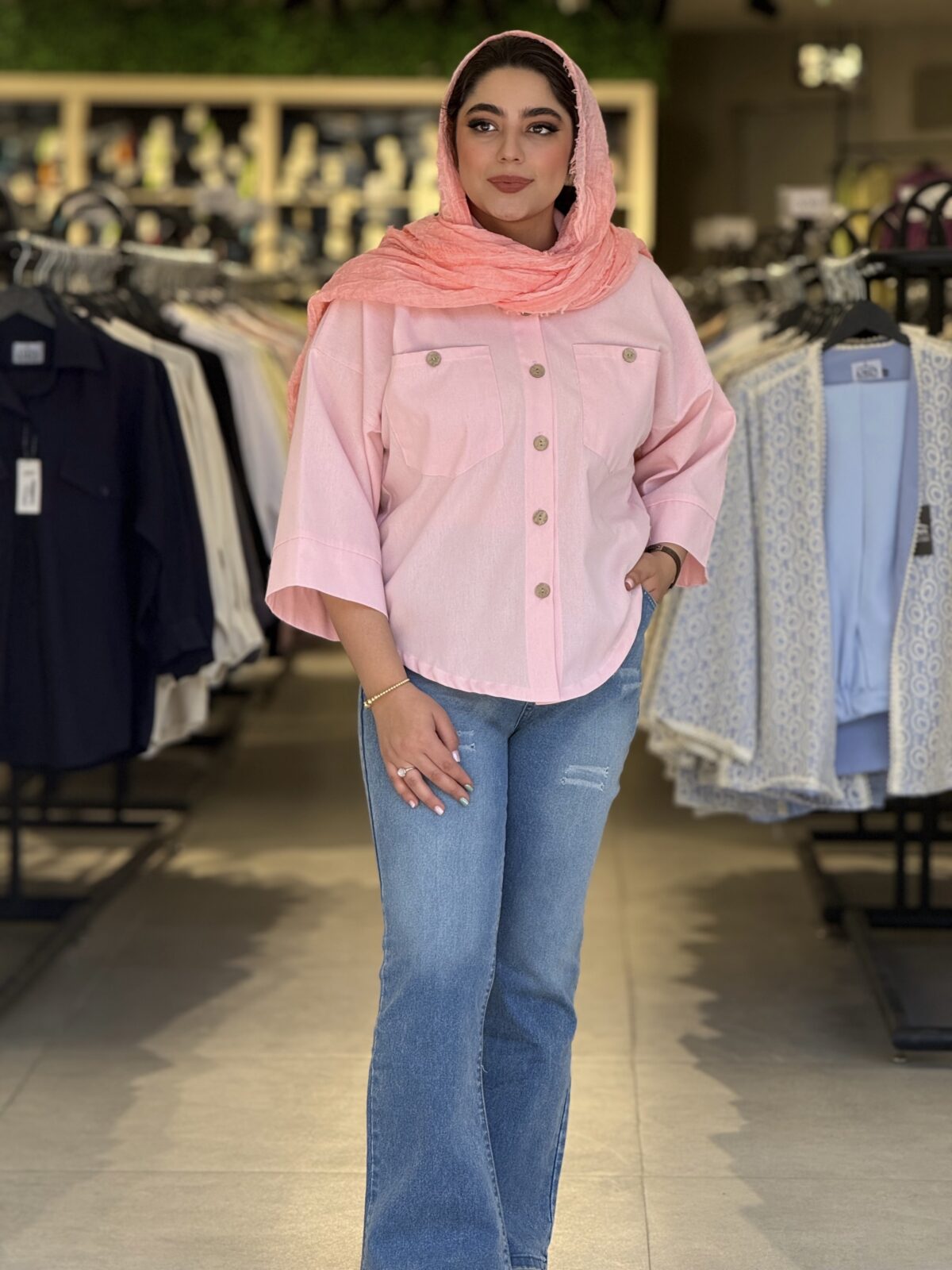 شومیز زنانه مدل بهارناز - تصویر 6