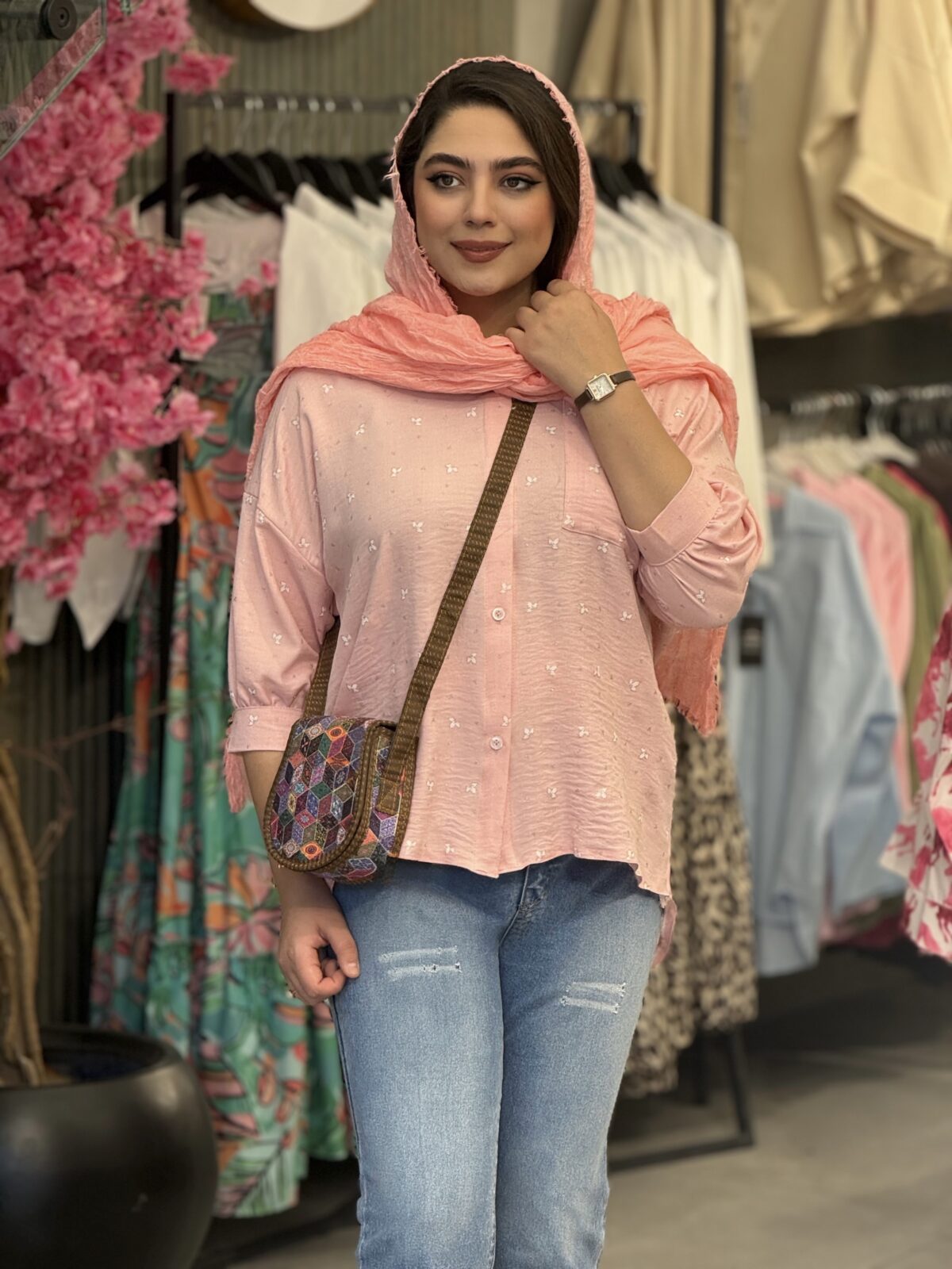 شومیز زنانه مدل حنا نیو - تصویر 3