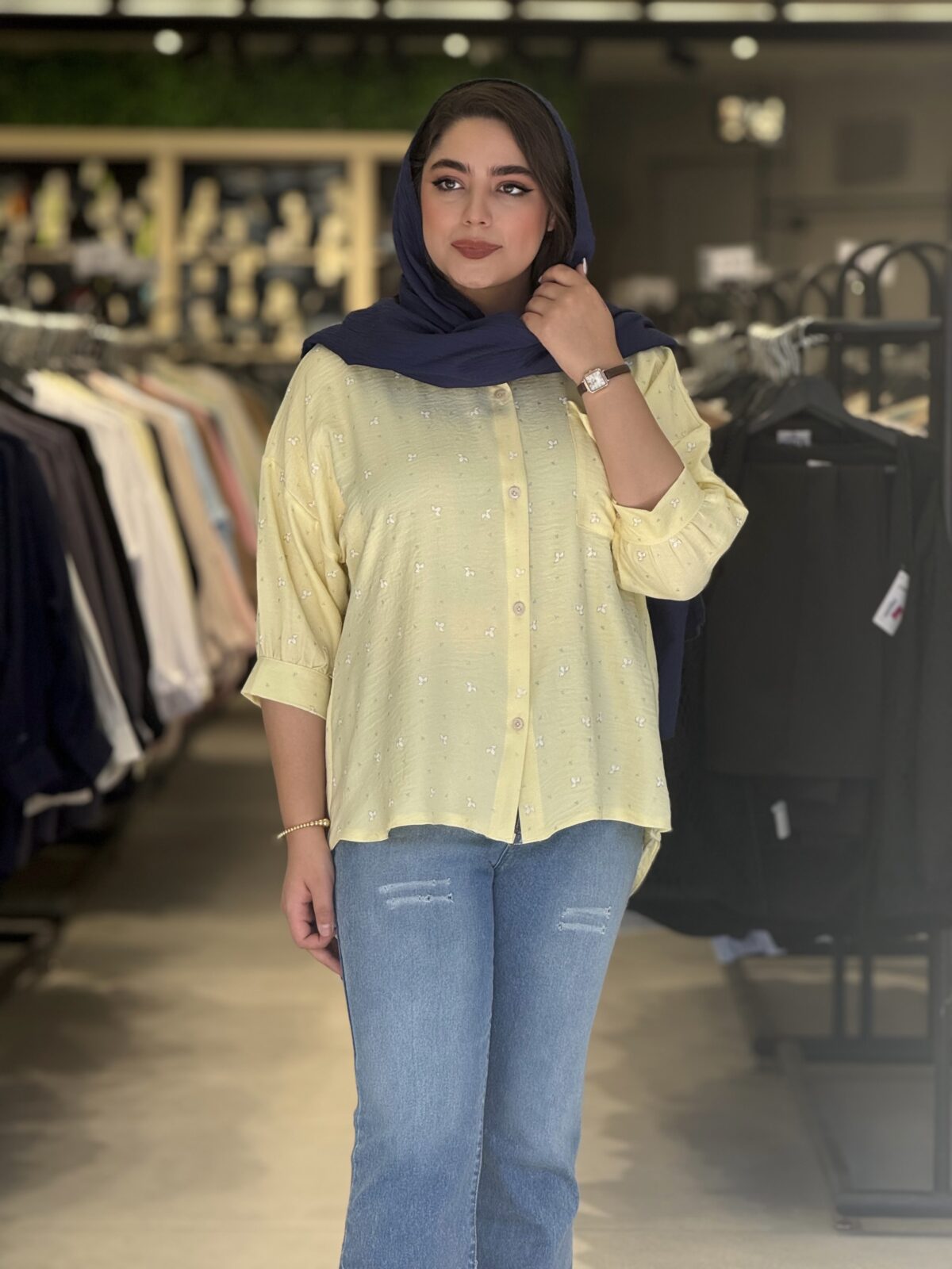 شومیز زنانه مدل حنا نیو - تصویر 8