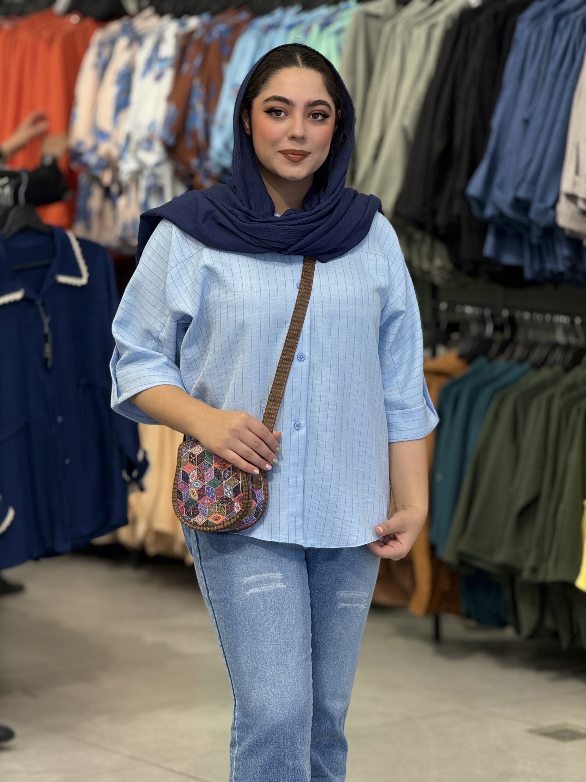 IMG_20260616_164213 شومیز زنانه مدل یقه آرشال - تصویر 1