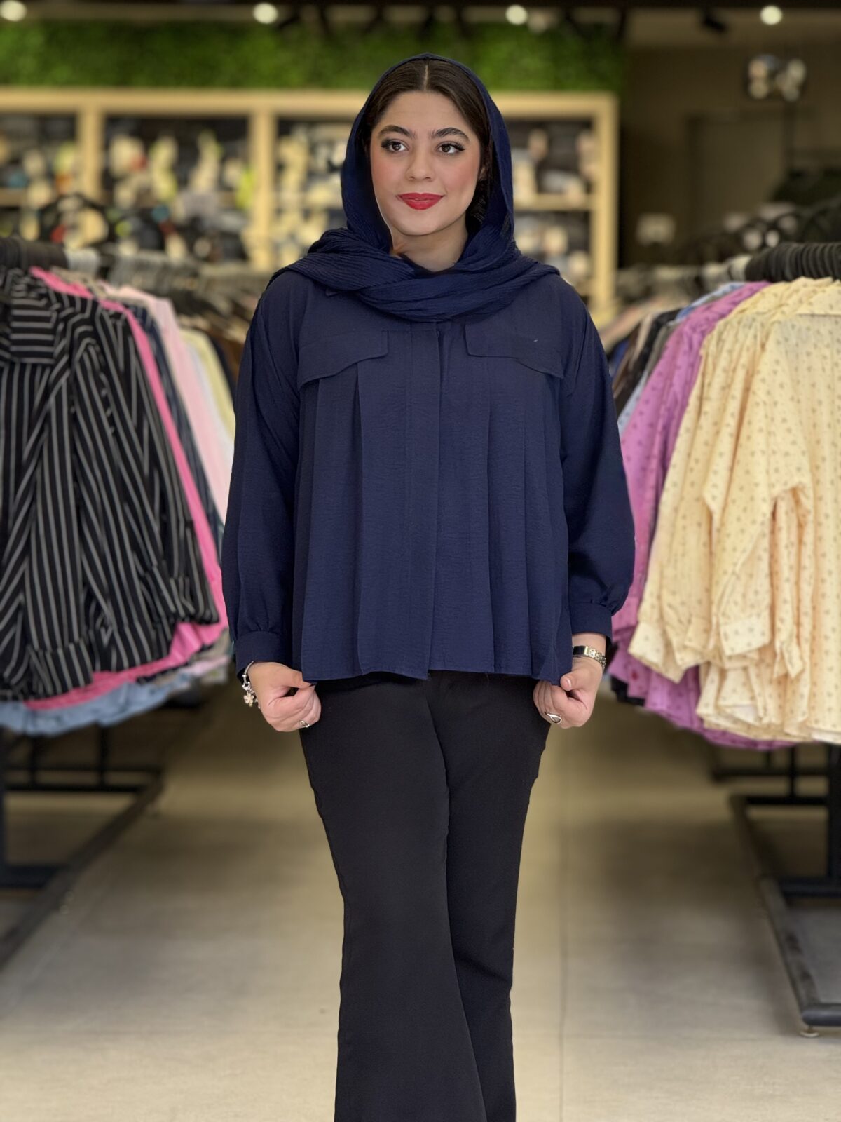 شومیز زنانه مدل چیدا - تصویر 4