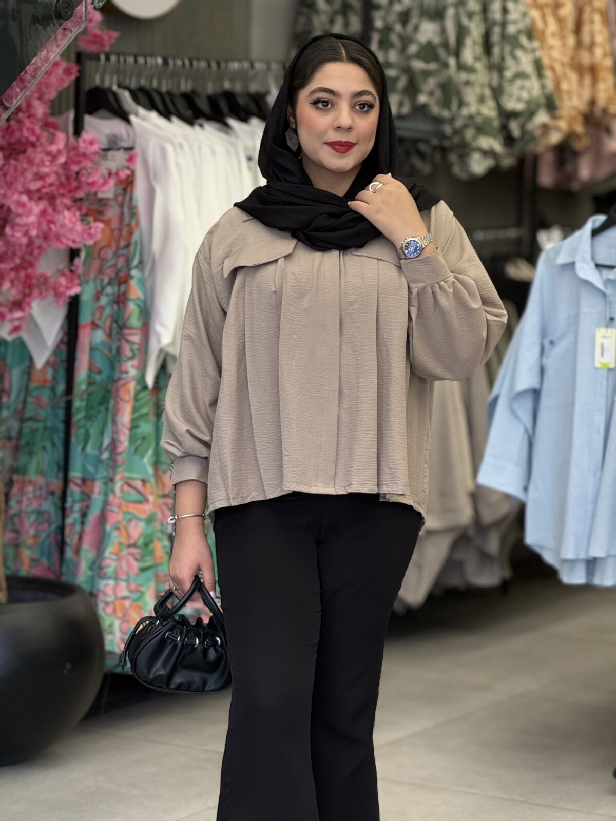 شومیز زنانه مدل چیدا - تصویر 5