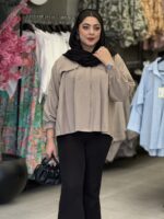 شومیز زنانه مدل چیدا - تصویر 5